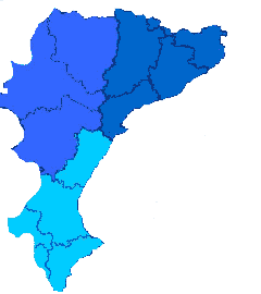 Cobertura en Catalunya, Aragn y Valencia
